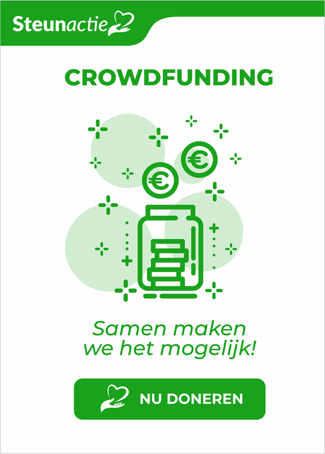 Crowdfunding starten op Steunactie