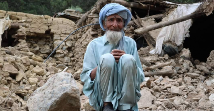 Donate homeless due to earthquake in Afghanistan