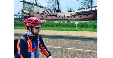 Fietsen voor de Nederlandse vereniging voor autisme 