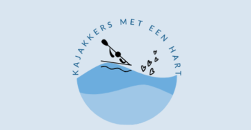 Kajakkers met een Hart