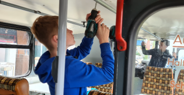 Elde College "BUILD THAT BUS" 