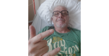 Stand up against Serge's cancer, he needs your financial aid.