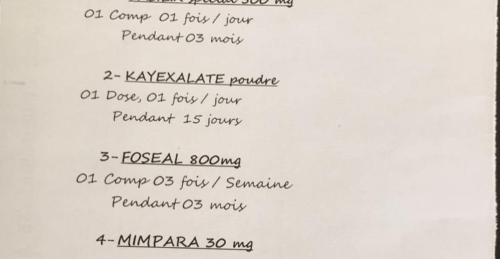 Help chahinaz met haar medicatie