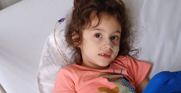 Steun voor medische kosten sonde voeding voor 6 jarige May