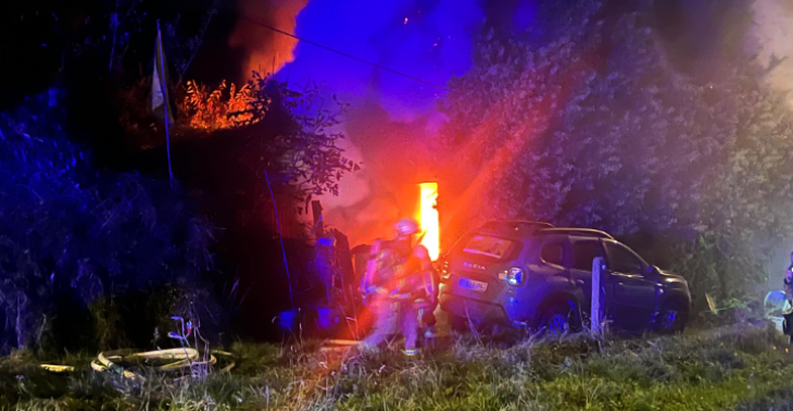 Woningbrand Meerbeke - Ninove