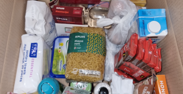 Kerstpaketten voor de minderbedeelden