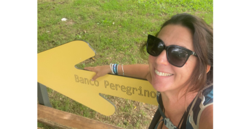 Actie van Happy Camino voor Wij zijn M