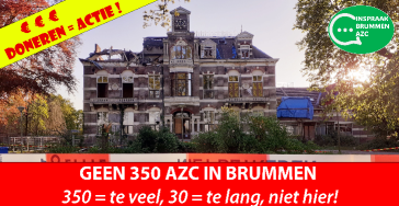 Steun met een financiële bijdrage de acties van Inspraak Brummen AZC