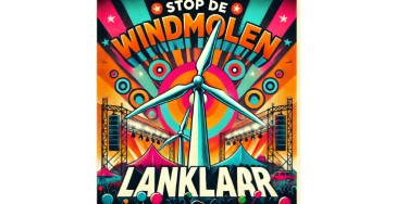 Warm Lanklaar strijdt tegen de komst van de windmolen