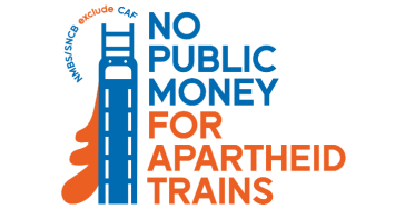 No public money for apartheid trains