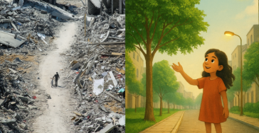 From the Rubble, Life Blooms — For a Greener, Brighter Gaza