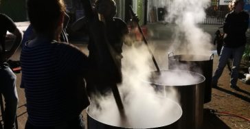 Cooking4Dunkirk kookt voor mensen op de vlucht