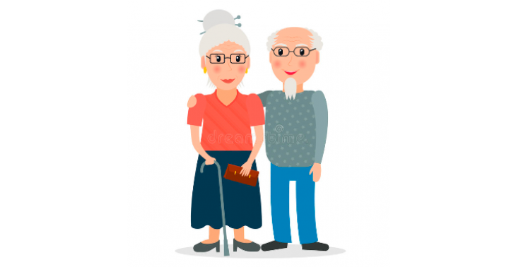 Oma en opa opgelicht
