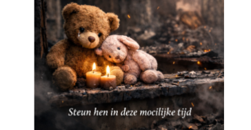 Steun voor Yassmina en haar gezin na een woningbrand