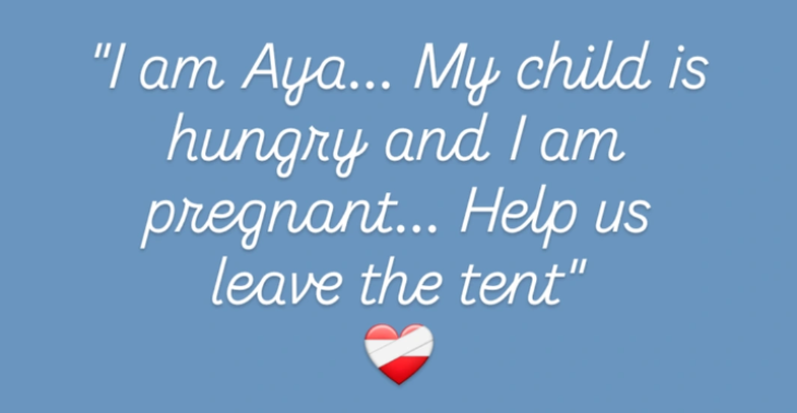 Help a Pregnant Mom and Toddler Escape the Tent to a Home