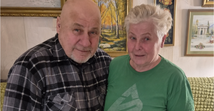 Help Mykola en Nadia in Oekraïne aan noodstroom