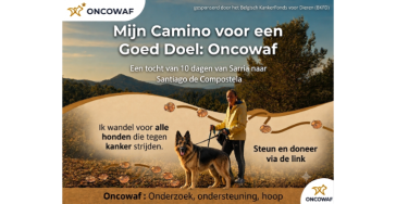 Camino Santiago de Compostela voor Oncowaf