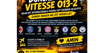 Doneer actie el Gouda toernooi egypte