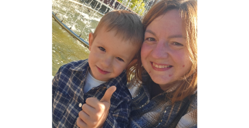 Help a Ukrainian Mother Rebuild Her Life and Keep Working for Her Son