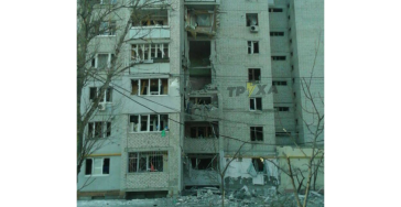 Affected family from Ukraine